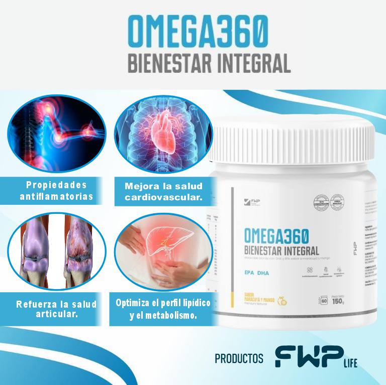 🫀 Omega360 | Bienestar Total para tu Corazón y Mente